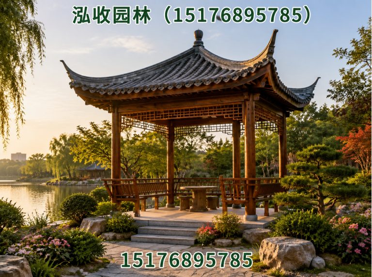 景德镇京津冀防腐木工程展示图